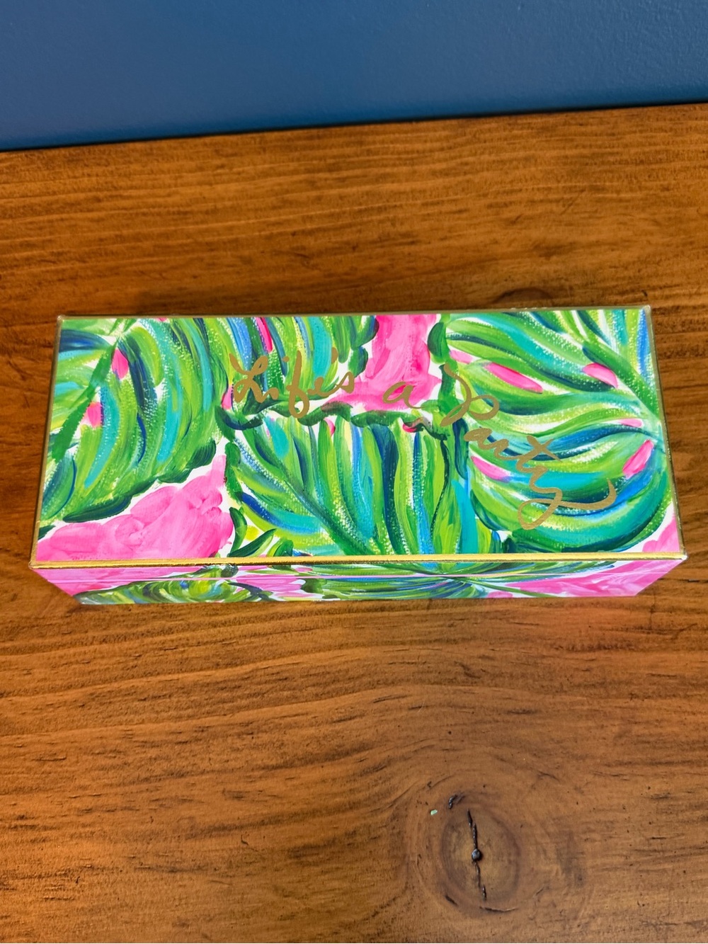 Lilly Pulitzer Lacquer Jewelry Box